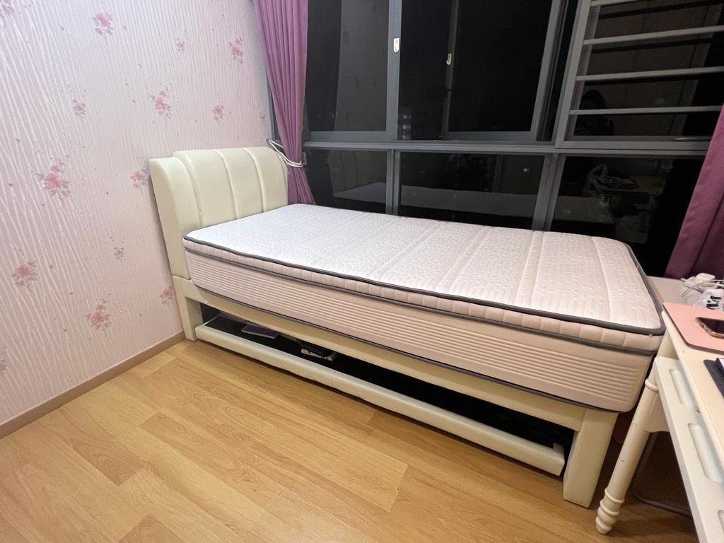 Single Bed Frame and Mattress SOLD TOGETHER (Excellent Condition