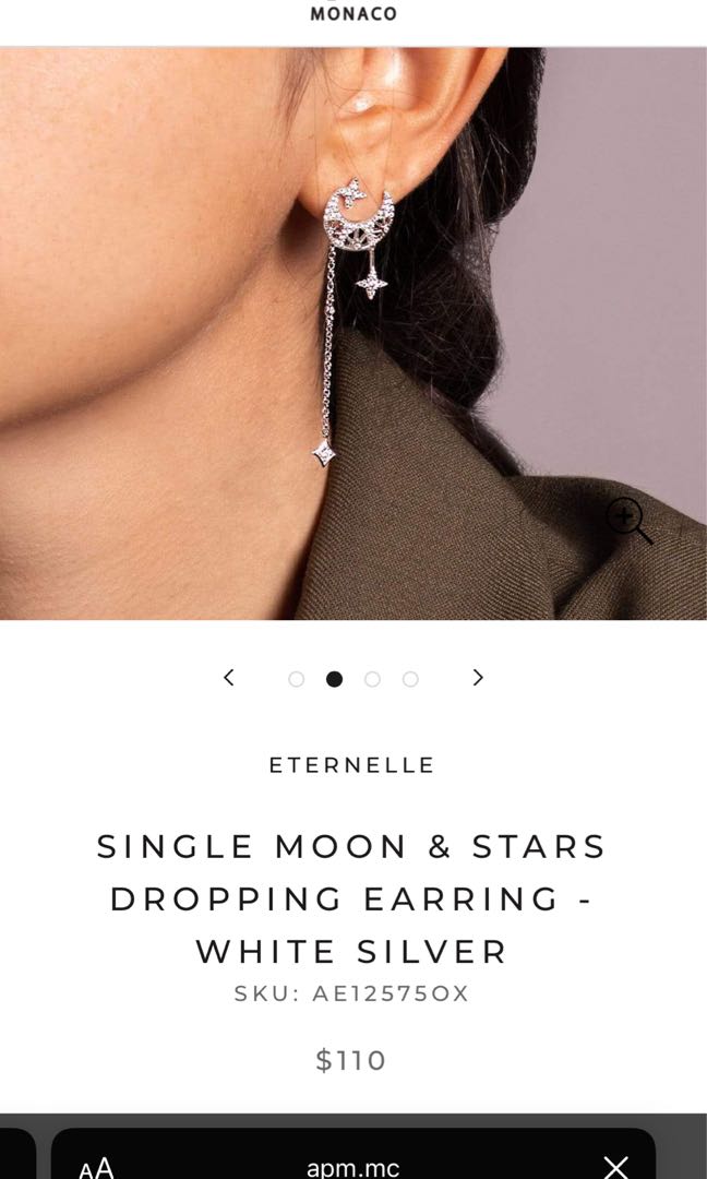 Apm star 2025 earring