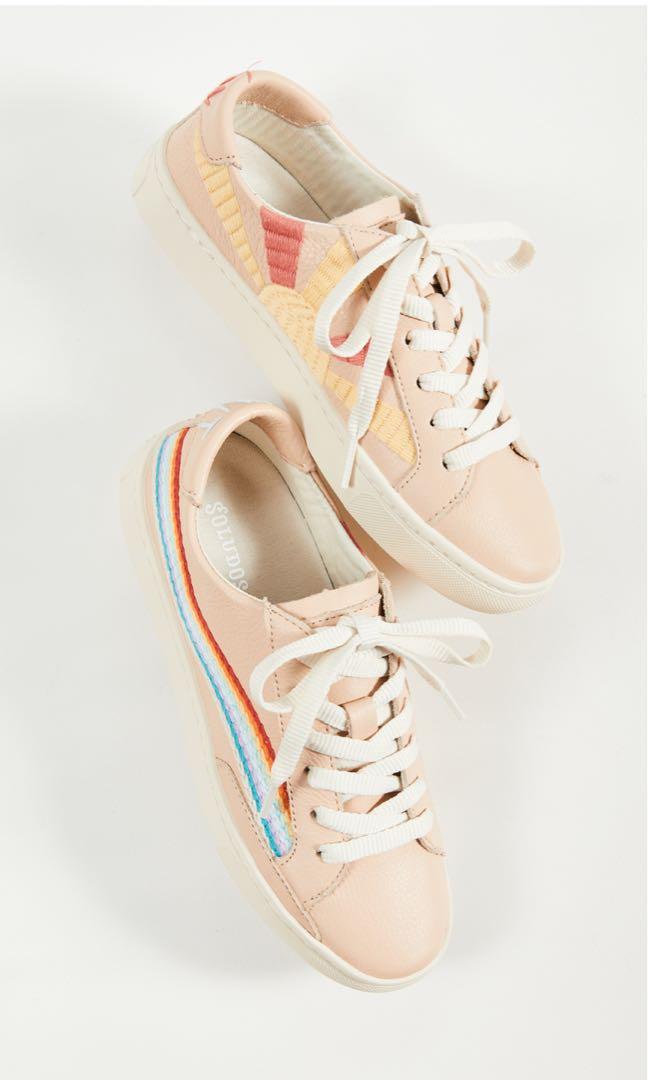 Soludos Rainbow Wave Sneakers 7 Women s Fashion Footwear