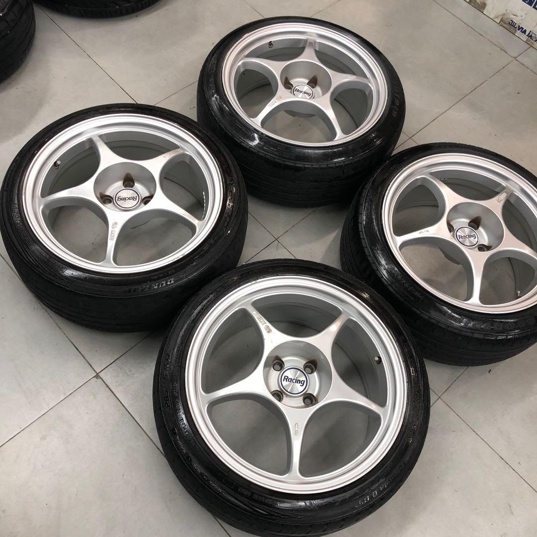 Sport Rim Enkei RPO1 17x8jj pcd100, Auto Accessories on Carousell