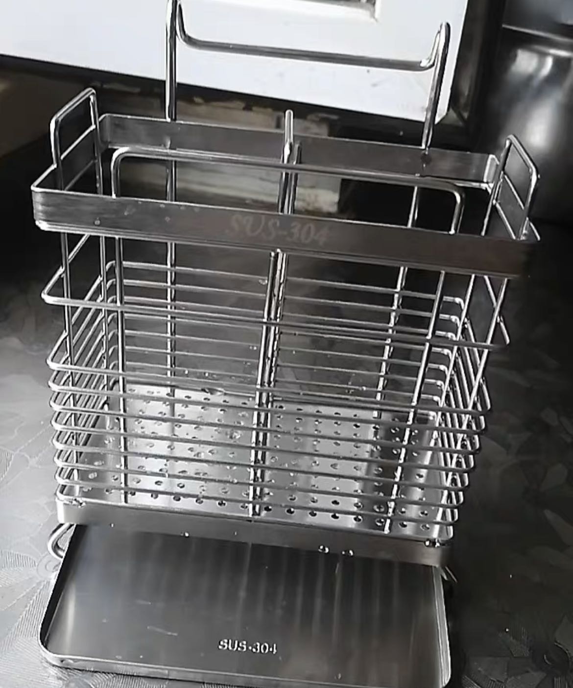 SUS304 Stainless steel knife fork spoon holder, TV & Home Appliances