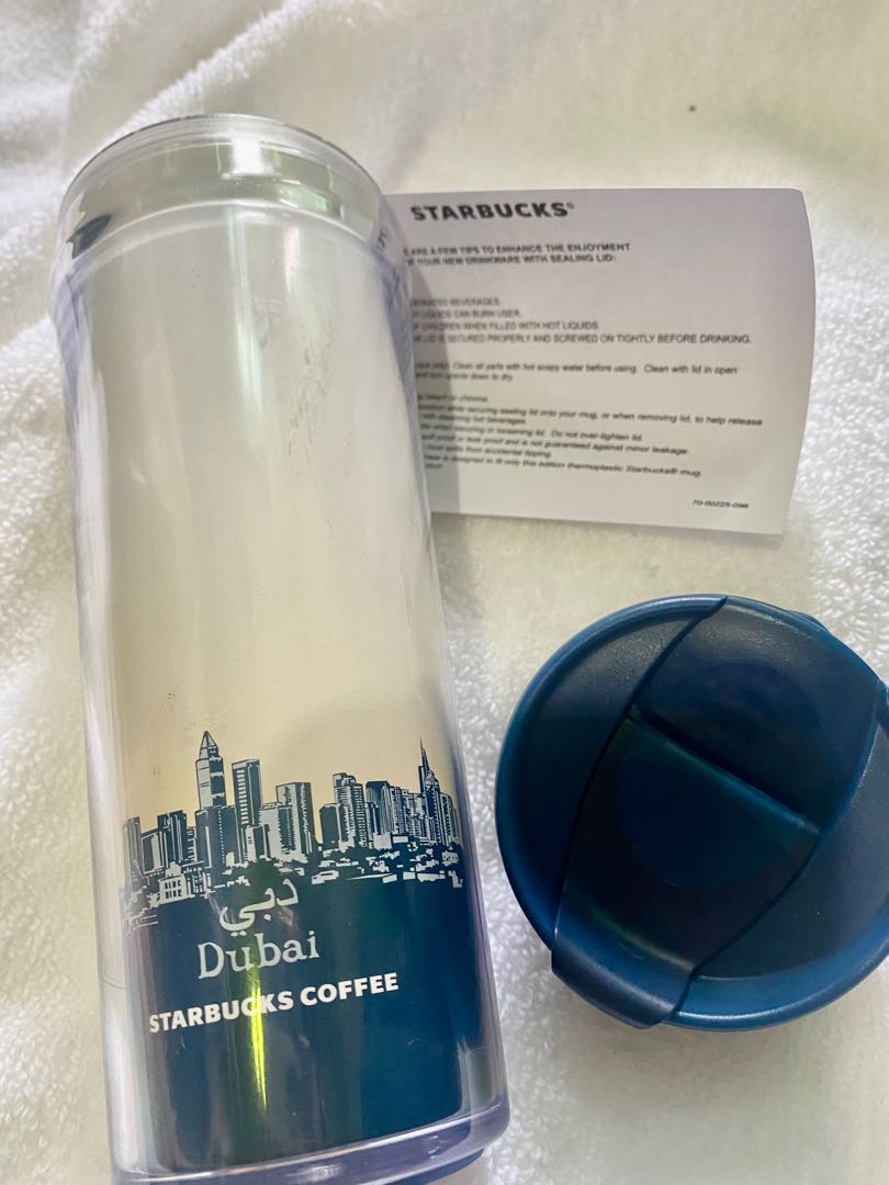 Starbucks Dubai Icon Tumbler, Furniture & Home Living, Kitchenware
