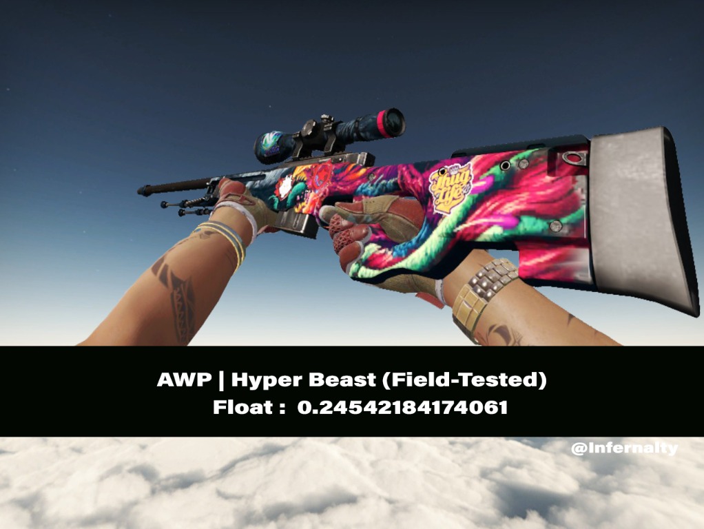 (STICKERS WORTH 30+) AWP Hyper Beast FT CSGO SKINS KNIVES, Video