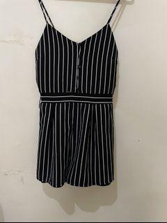Stripe jumpsuit