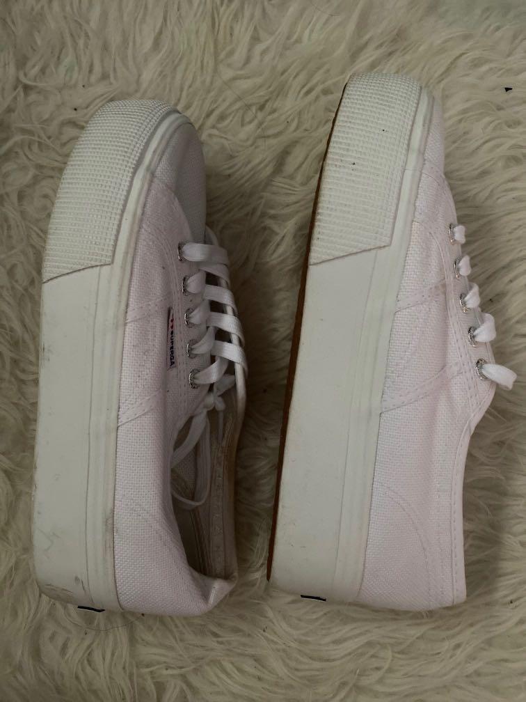 slip on superga platform
