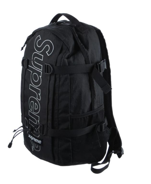 supreme Backpack Black 18 fw aw 最安-