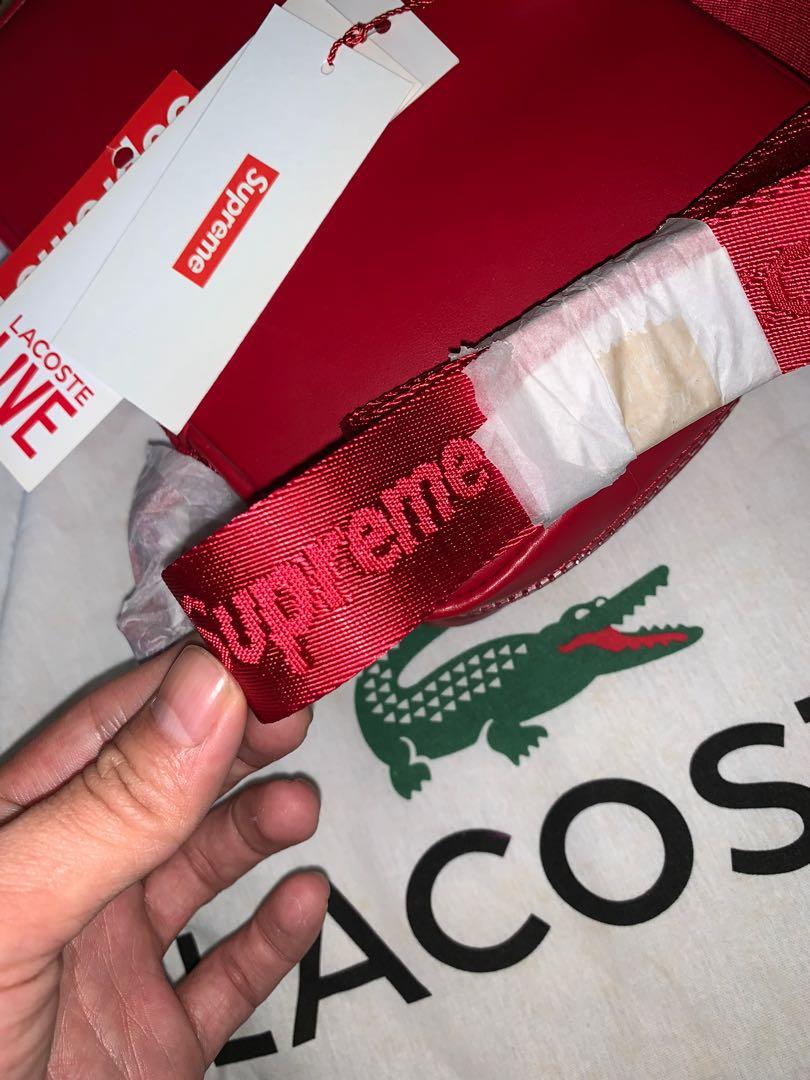 Supreme x lacoste fanny pack sales