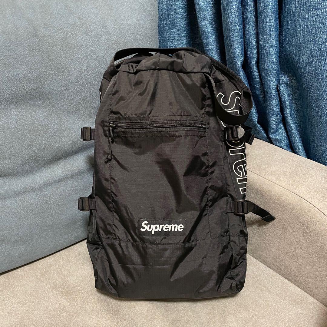 Supreme SS19 tote backpack, 男裝, 袋, 背包- Carousell