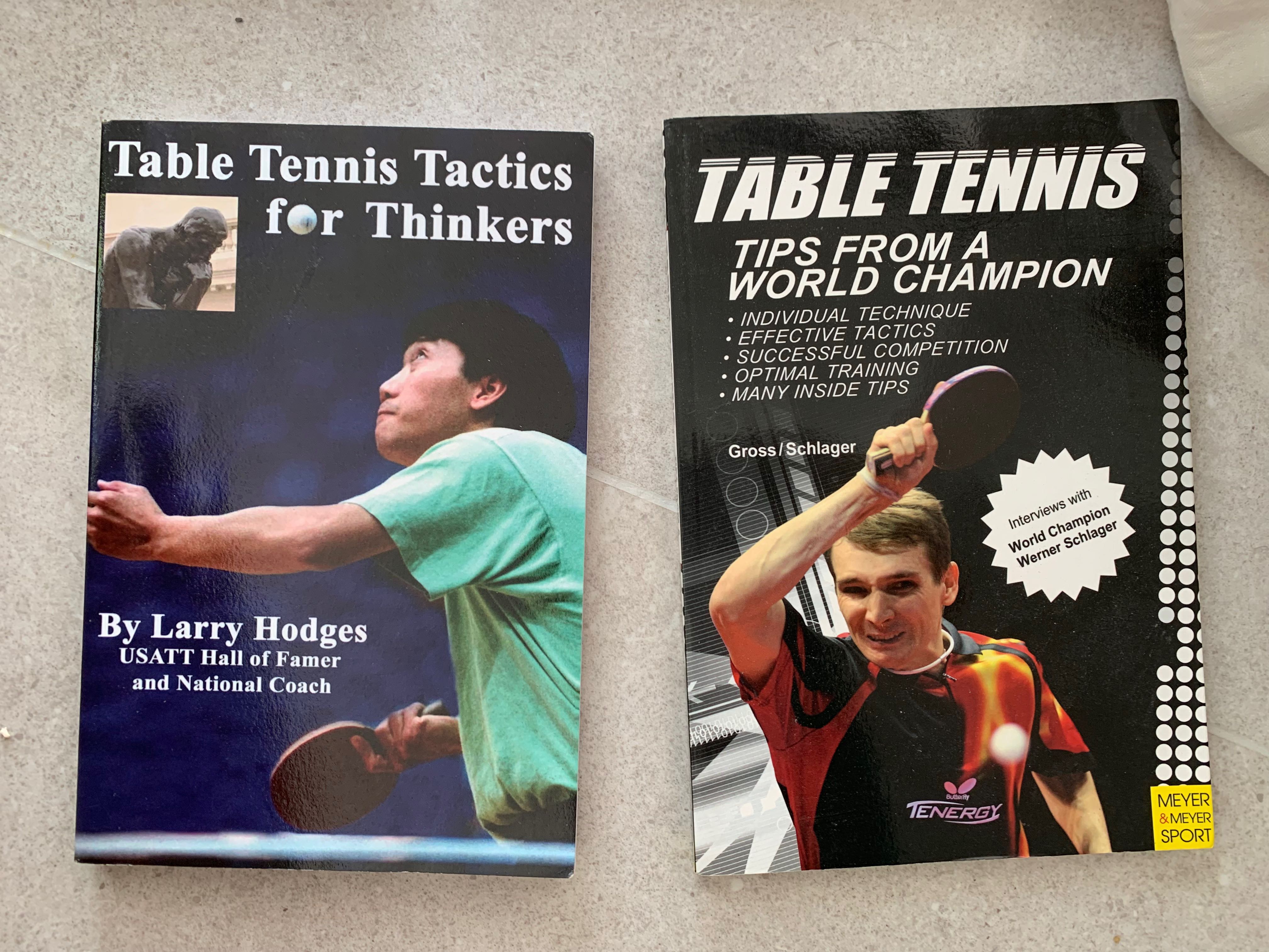 Table Tennis books, Hobbies & Toys, Books & Magazines, Fiction & Non