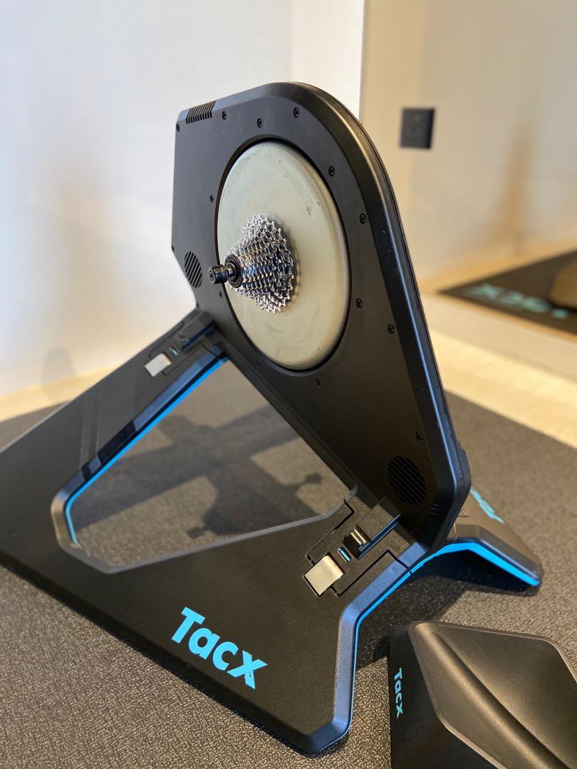 Tacx Neo 2T indoor trainer Tacx mat sweat guard Sports