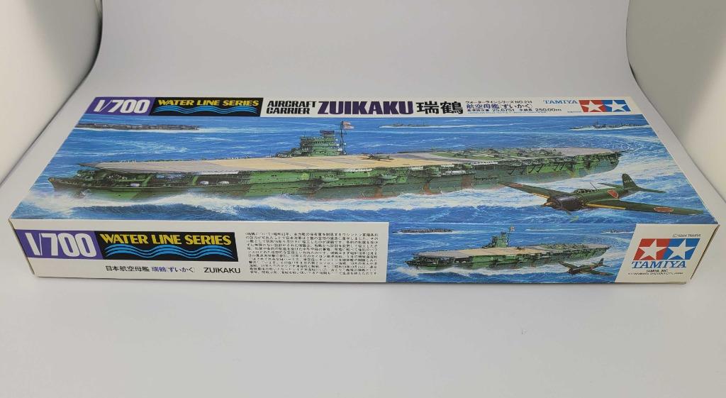 Kit De Modelismo Tamiya - Portaaviones Japonés Taiho A Escala 1/700, Plástico Para Montar Y Pintar