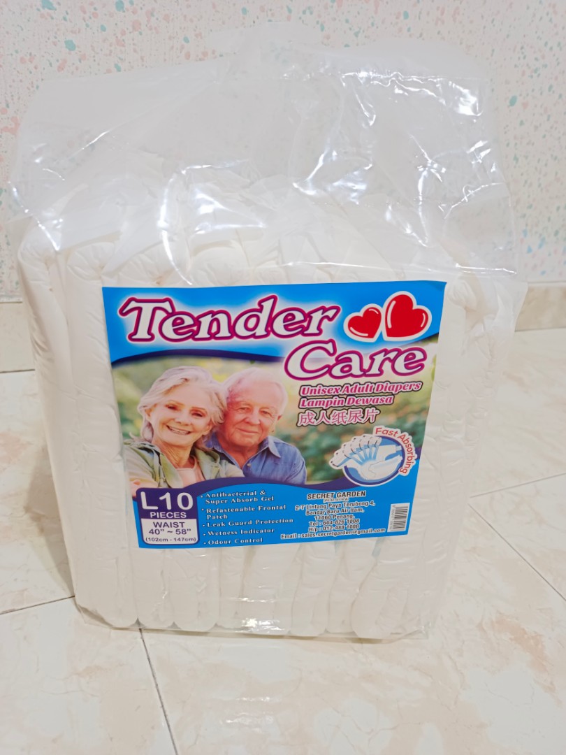 Tender Care Unisex Adult Diapers
