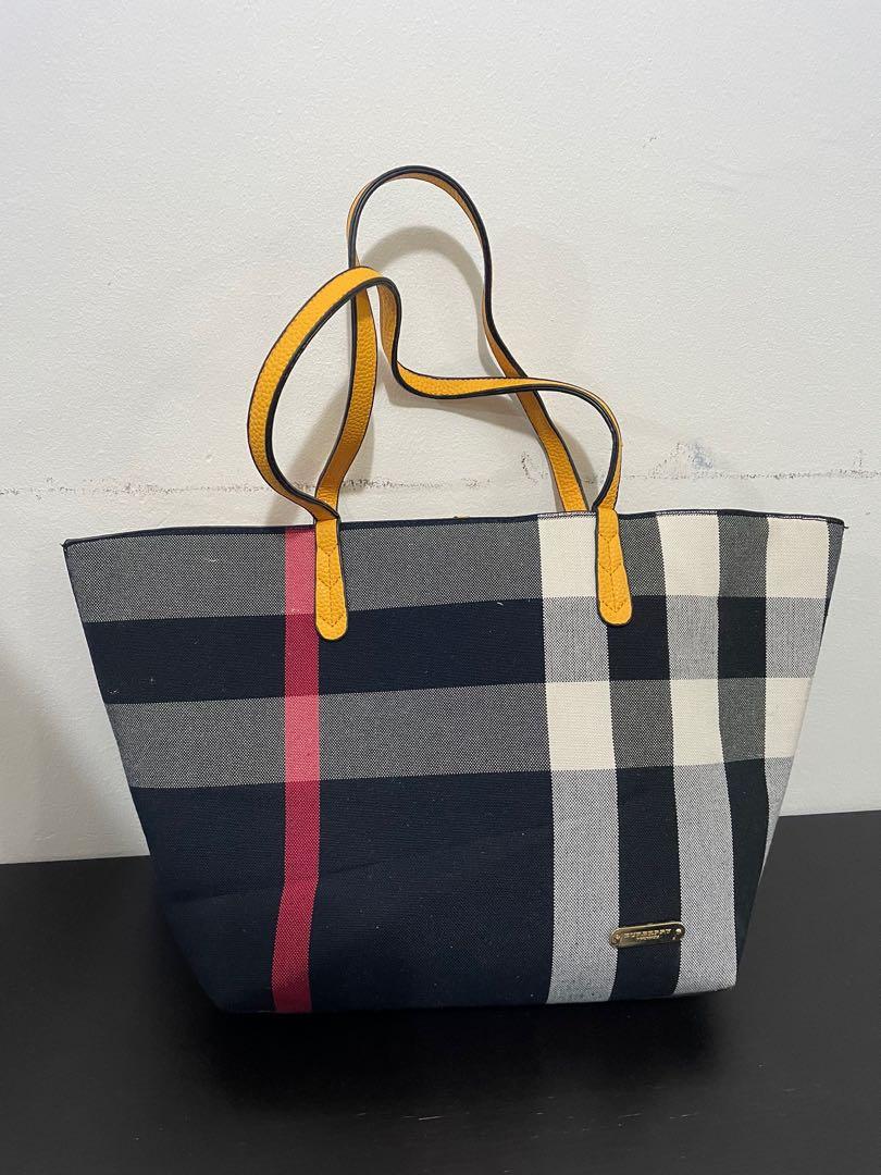 burberry dark racing green the giant tote bag