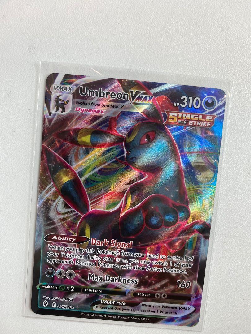 jolteon pokemon card price Pokémon Umbreon VMAX - 214/203 - Secret Rare - Sword & Shield