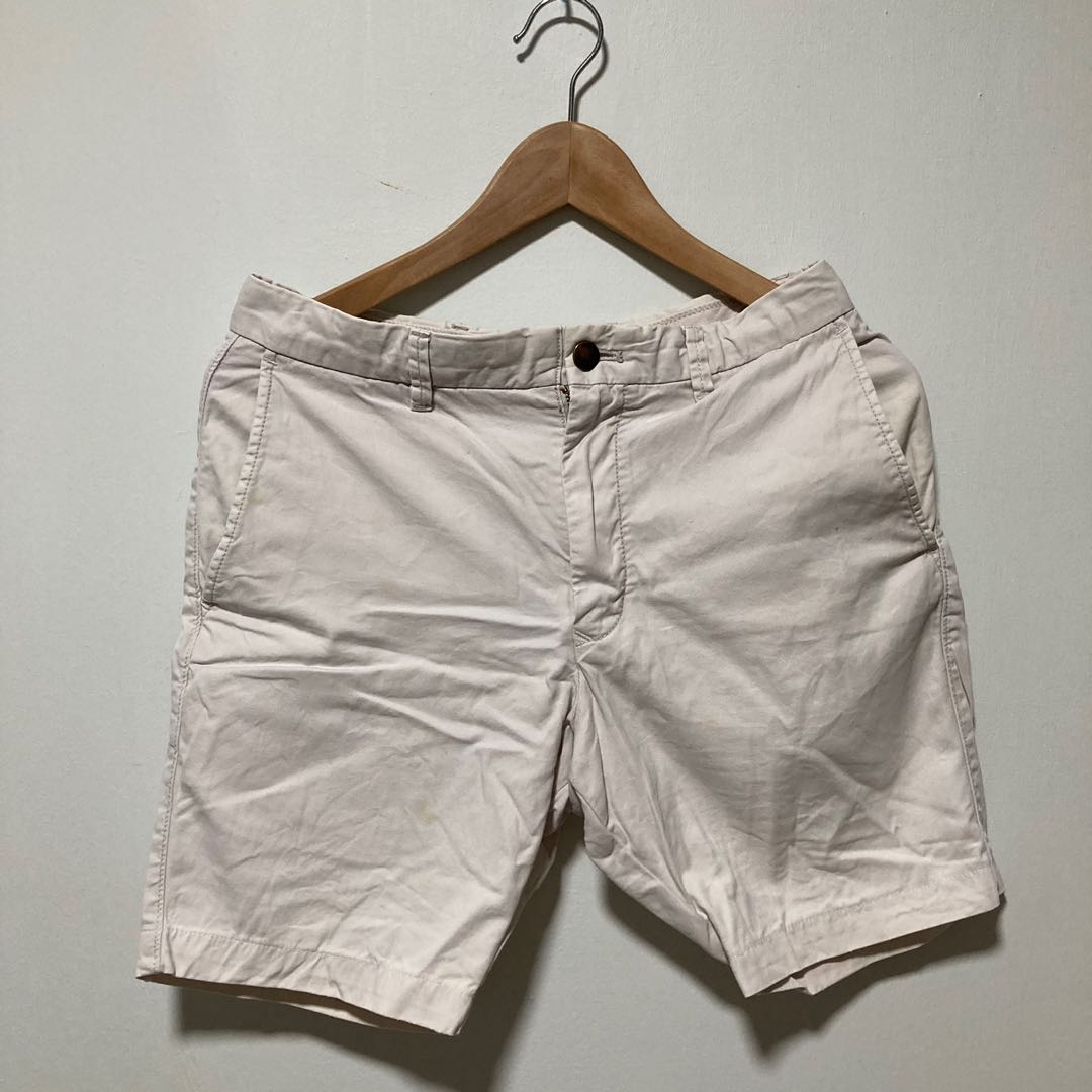 Uniqlo Chino Shorts (White/S), Men's 