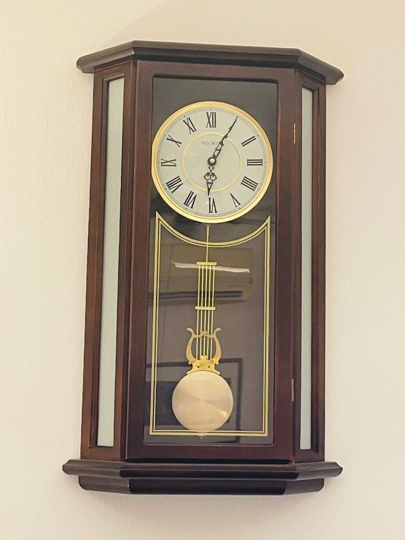 Vintage Clock, Furniture & Home Living, Home Decor, Clocks on 