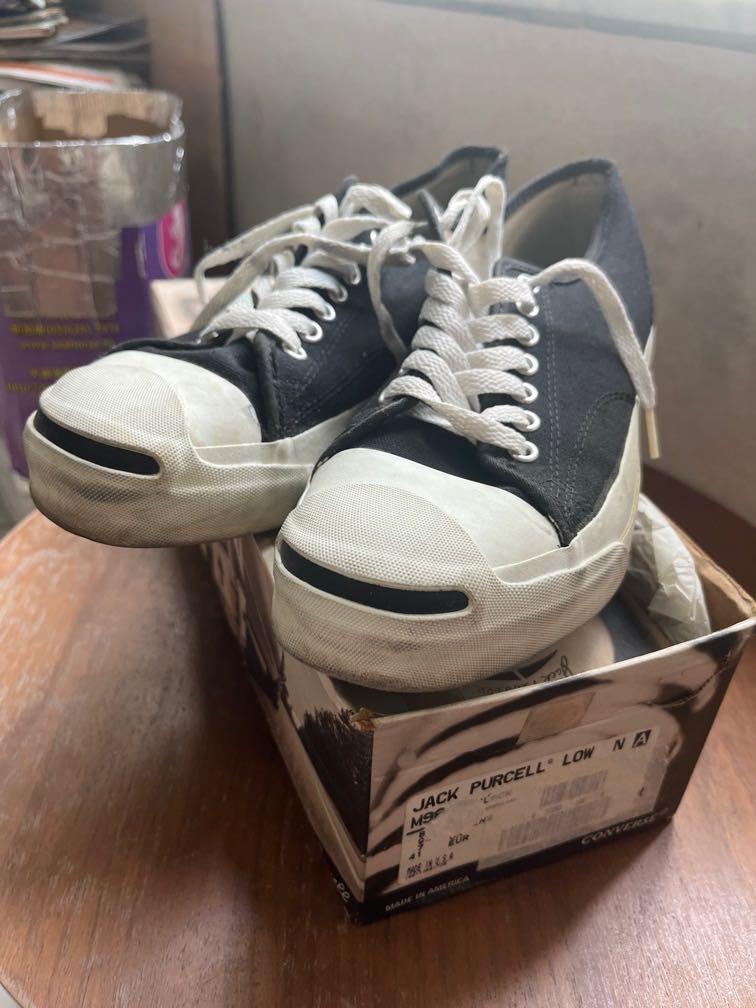 Vintage converse Jack Purcell made in USA, 男裝, 鞋, 便服鞋- Carousell