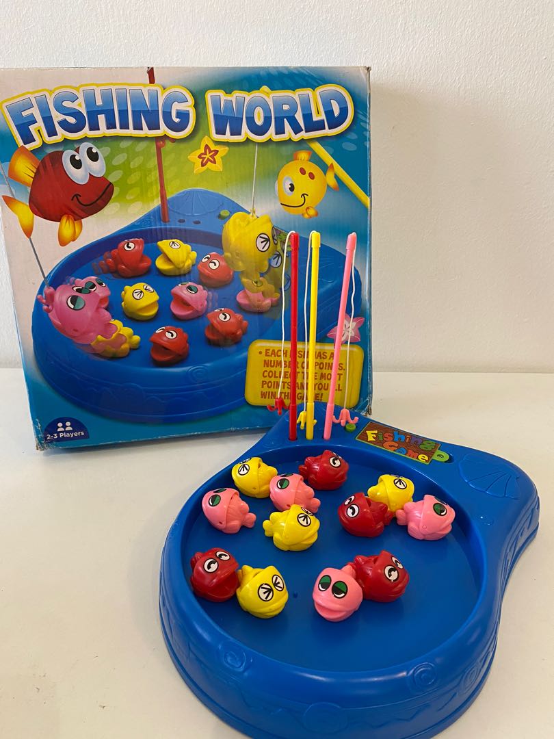 Vintage Fishing Game, Hobbies & Toys, Toys & Games on Carousell