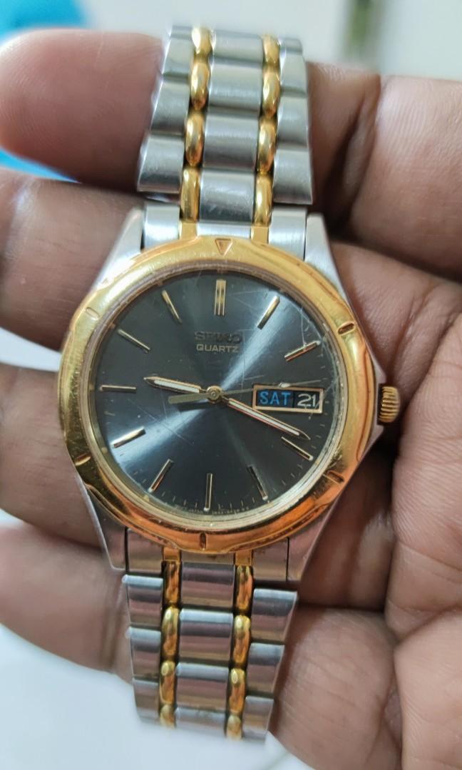 Vintage Seiko 7n43, Men's Fashion, Watches & Accessories, Watches on  Carousell