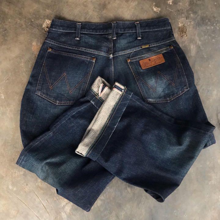 Vintage wrangler jeans selvedge japan 