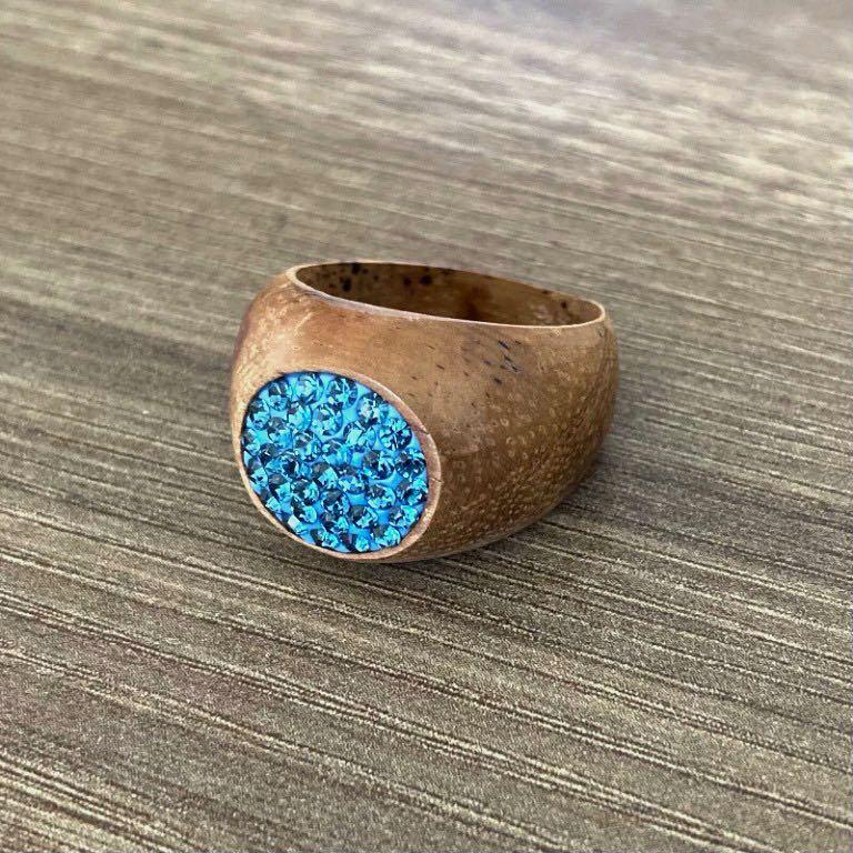 Walnut best sale wood ring