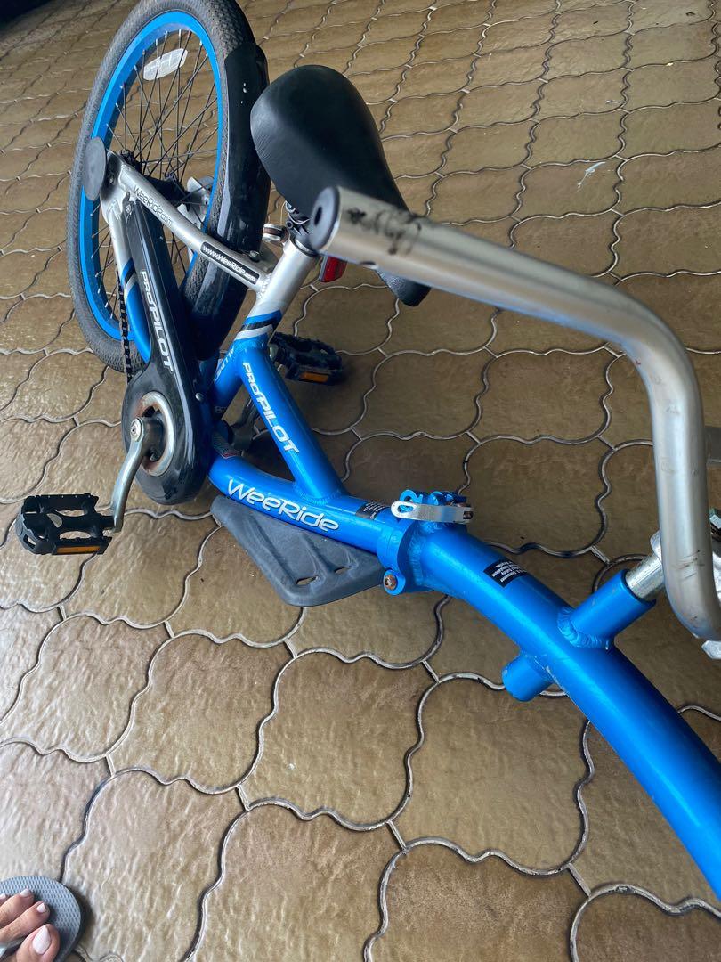 Weeride tag along on sale bike
