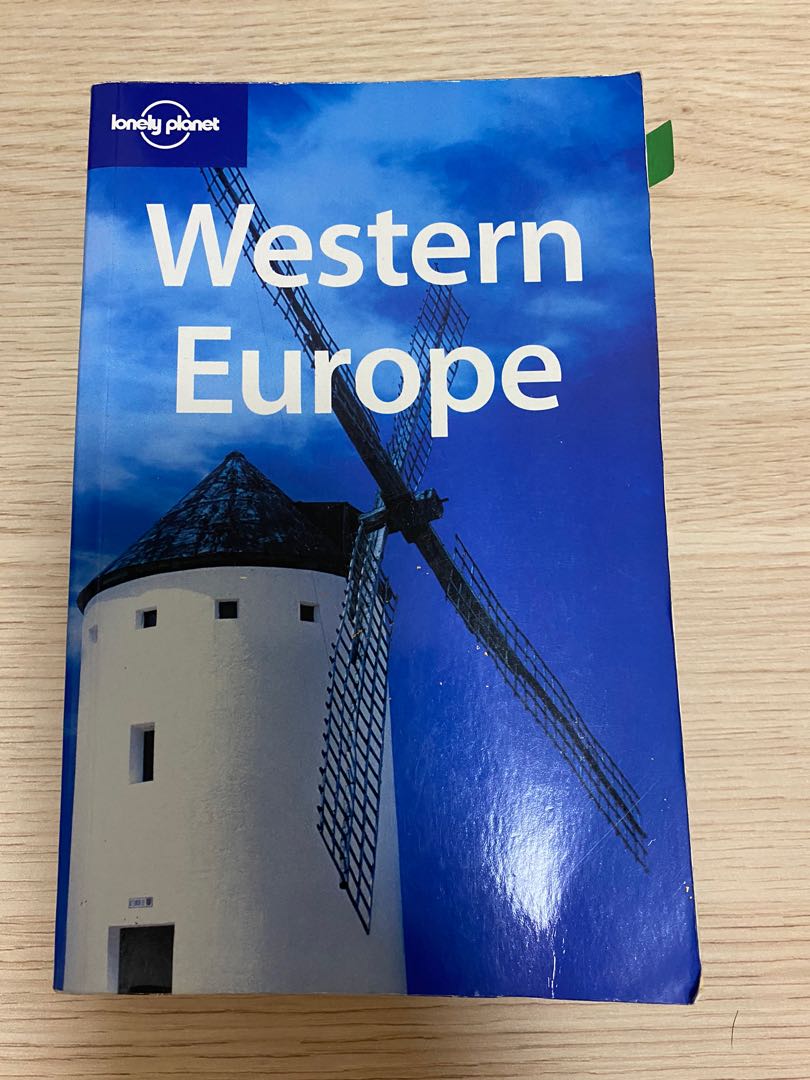 Travel　Europe　興趣及遊戲,　旅遊書-　書本　書本及雜誌-　文具,　Carousell　Western　Planet　Lonely　Guide,