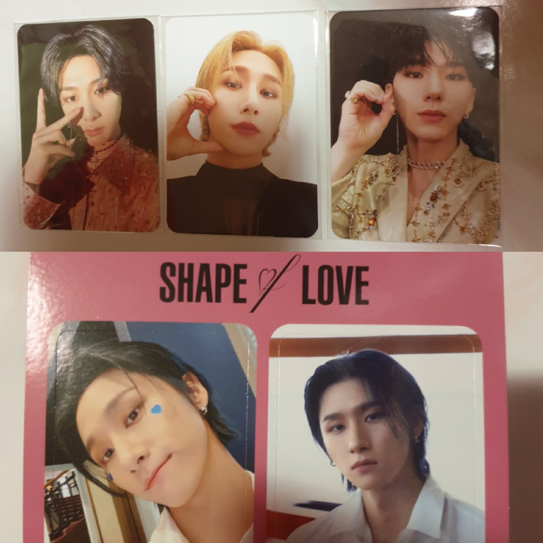 WTS Monsta X Shape of Love SSQ Benefit MV A PC Photocard IM changkyun pc  Kihyun pc Hyungwon pc SOL, Hobbies & Toys, Memorabilia & Collectibles,  K-Wave on Carousell