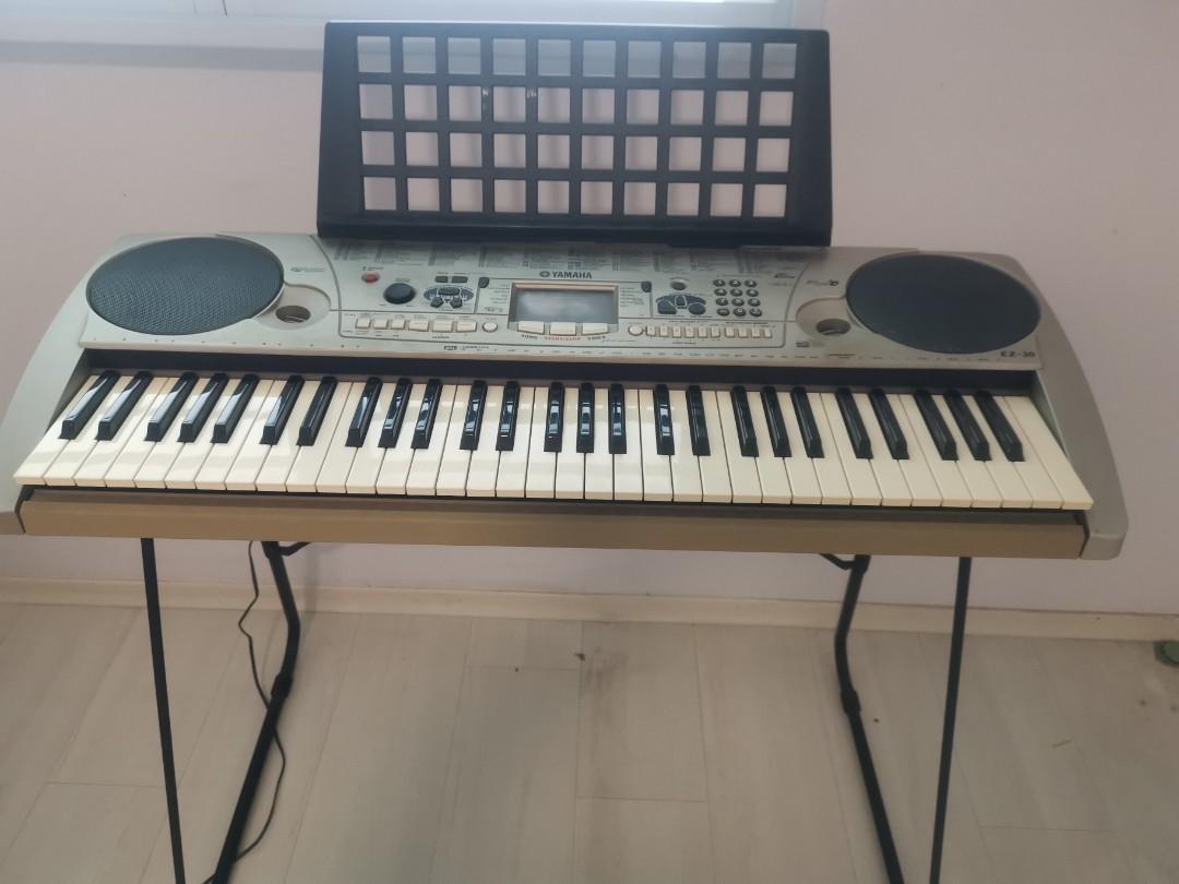 Yamaha EZ30 with stand, Hobbies & Toys, Music & Media, Musical