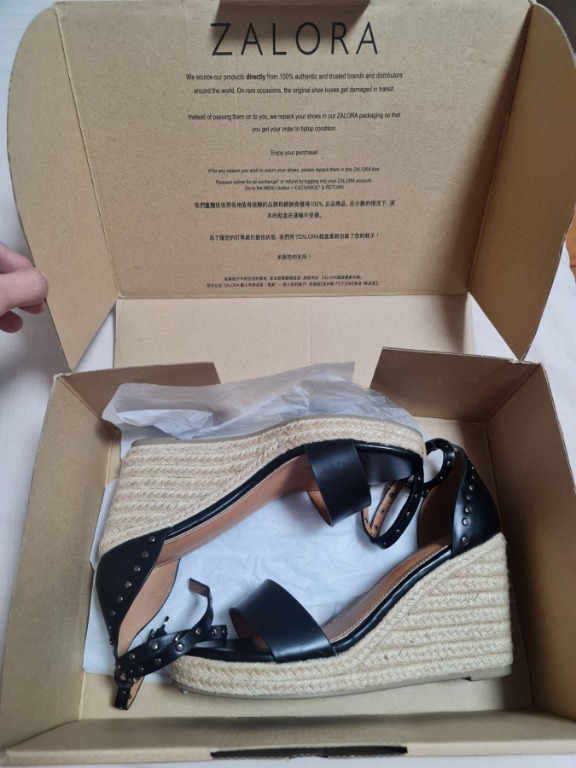 Zalora outlet wedge shoes
