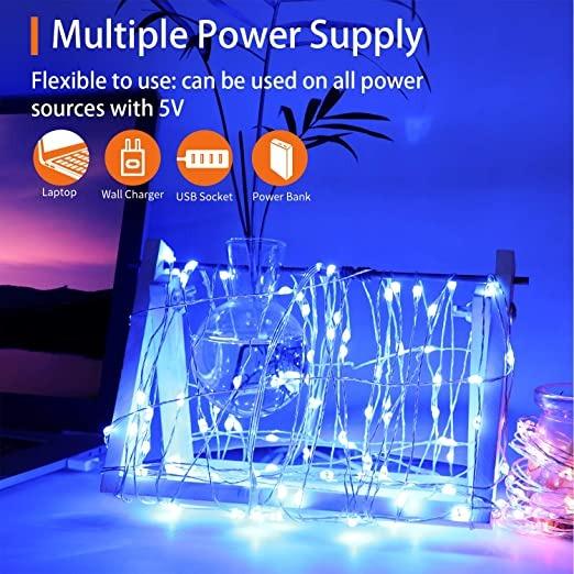 132 Lighting Modes 16 Coloured Led Multicoloured Fairy Lights Colour