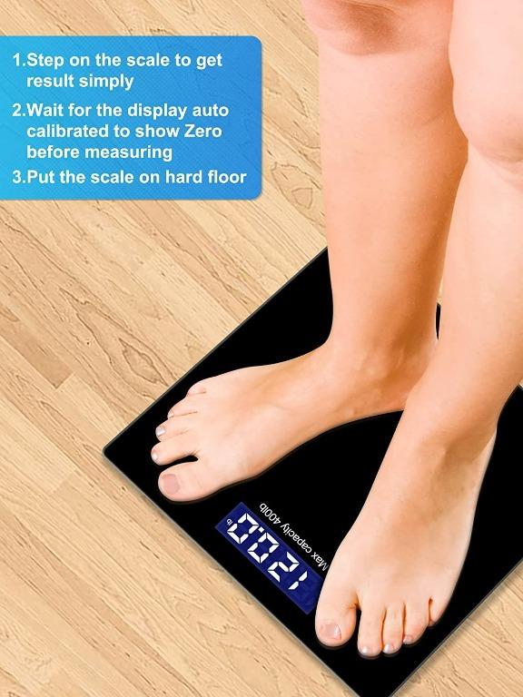 1805) Weight Scale, SmarTake Precision Digital Body Bathroom Scale with