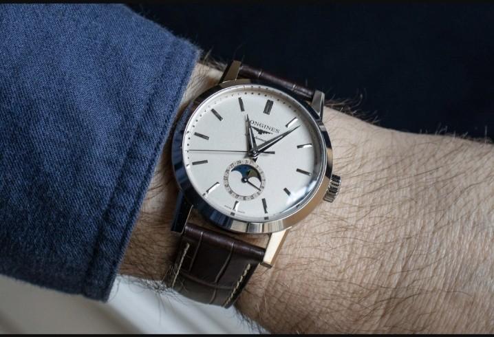 Longines Heritage 1832 moonphase watch 
