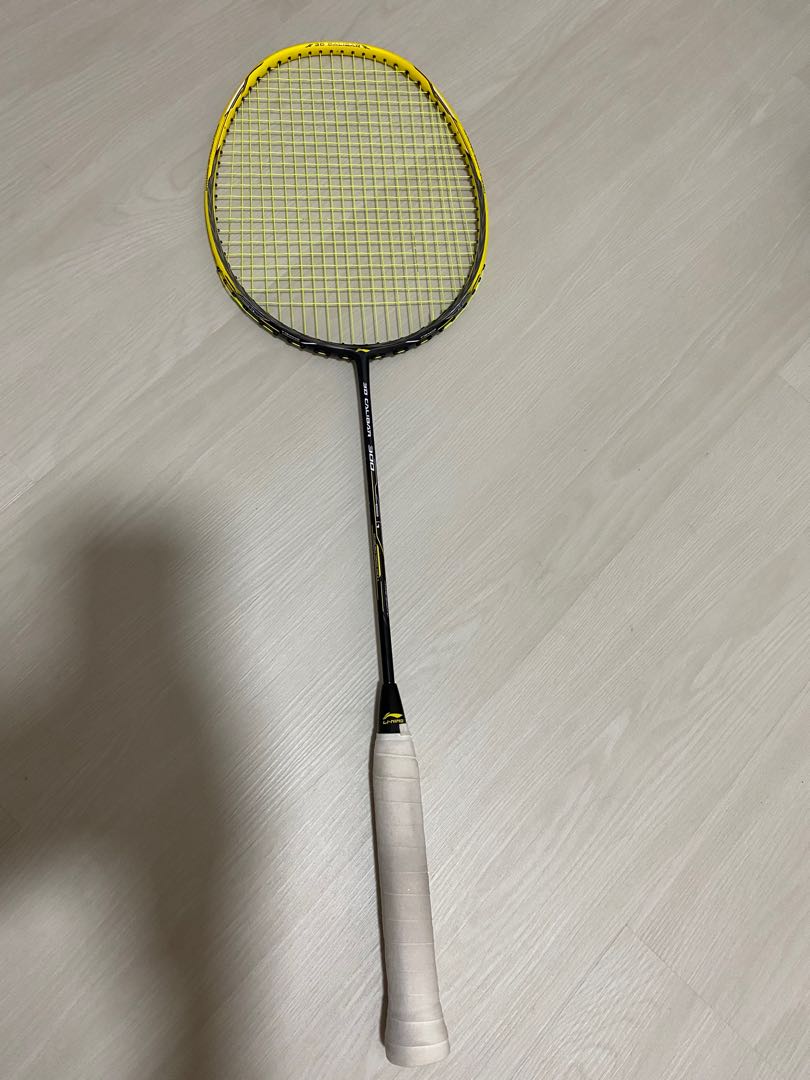 Li ning 3D Calibar 300 - Badminton racket, Sports Equipment, Sports ...