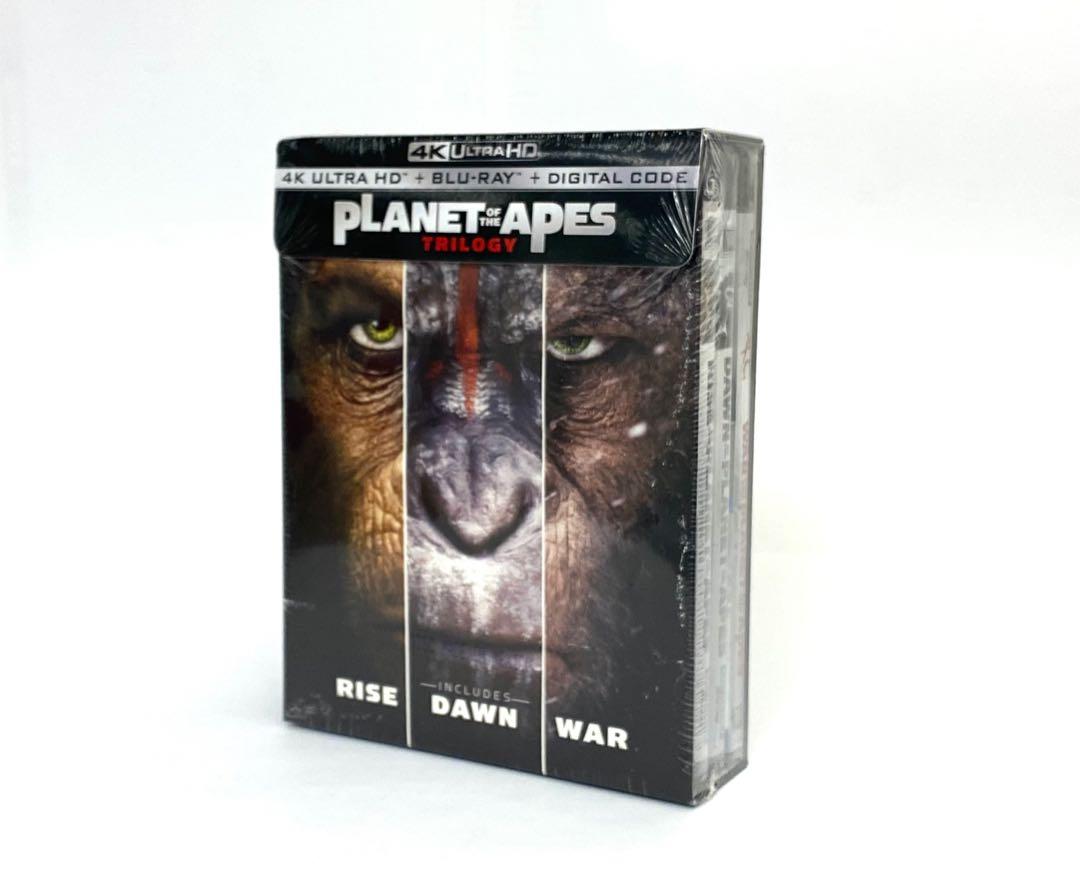 4K藍光Blu-ray《猿人爭霸戰1-3集》全集Box set