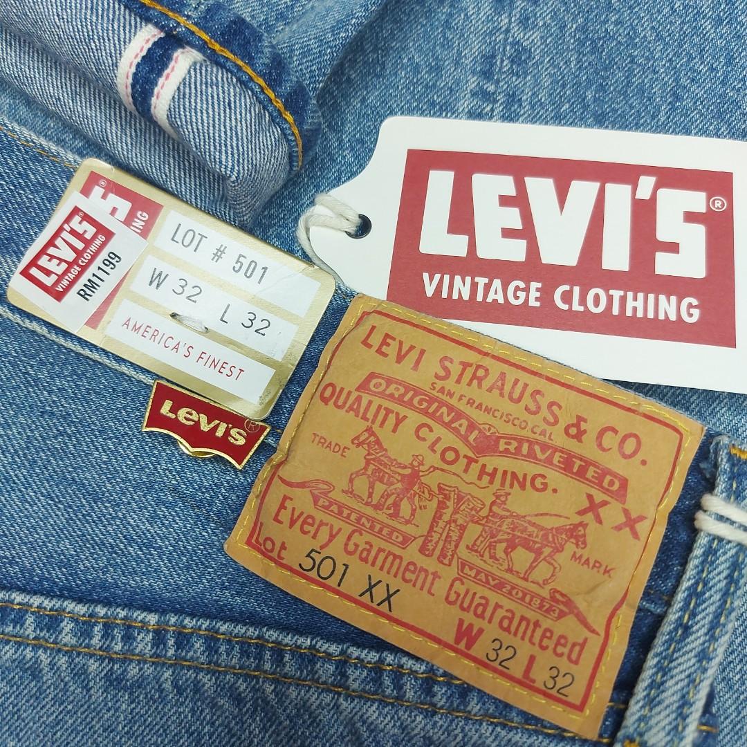 LEVIS VINTAGE CLOTHING 1955, Men's Fashion, Bottoms, Jeans on