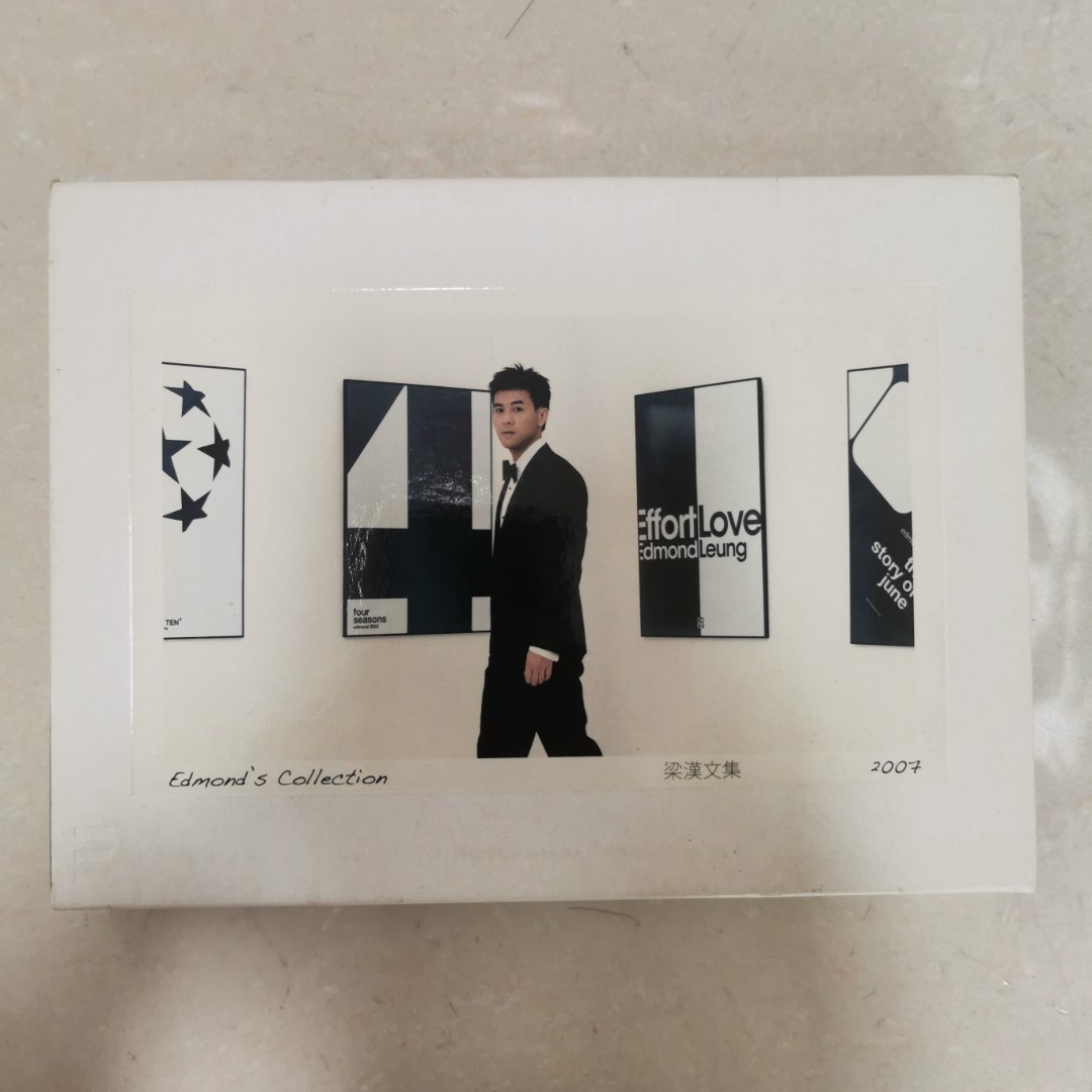 90％new 梁漢文 Edmond's collection梁漢文集 2007 (新曲+精選) (2CD + Karaoke DVD