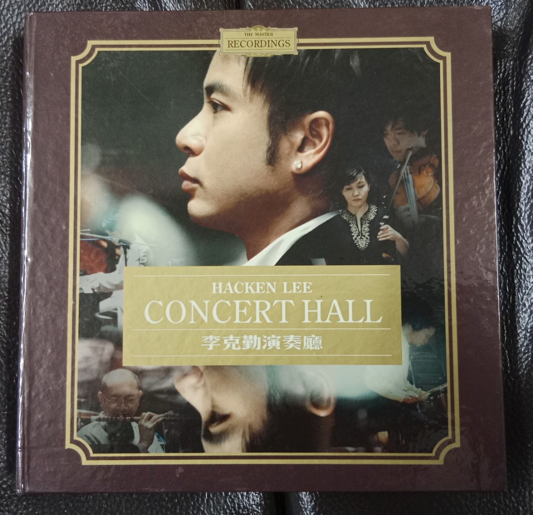 舊版 李克勤 演奏廳 Hacken Lee Concert Hall CD + DVD, 興趣及遊戲, 音樂、樂器 & 配件, 音樂與媒體