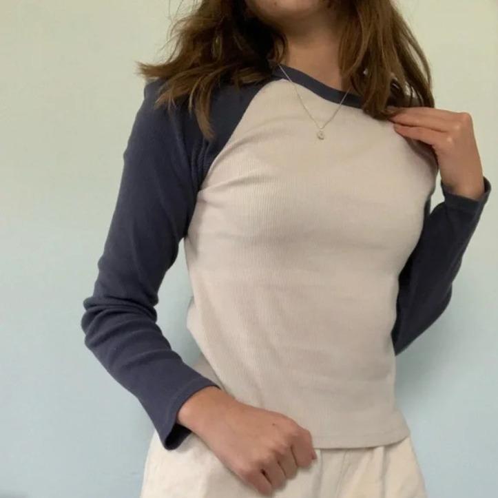 Baseball tee brandy melville top