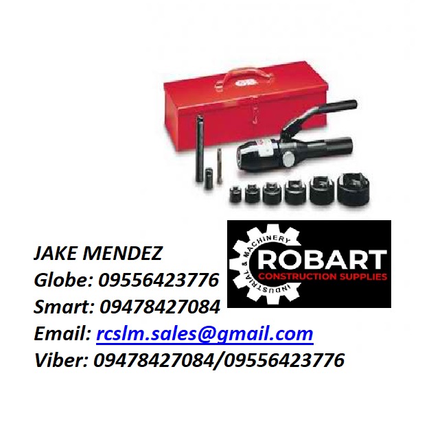 " GB " HYDRAULIC KNOCKOUT PUNCH SET, Commercial & Industrial