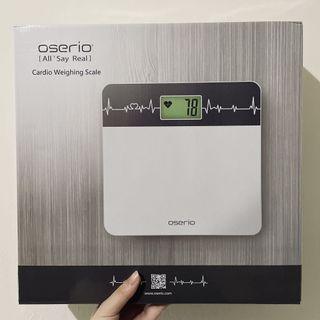 (全新) OSERIO 歐瑟若 心率體重計 BHG-208(內附三號電池*3全新)