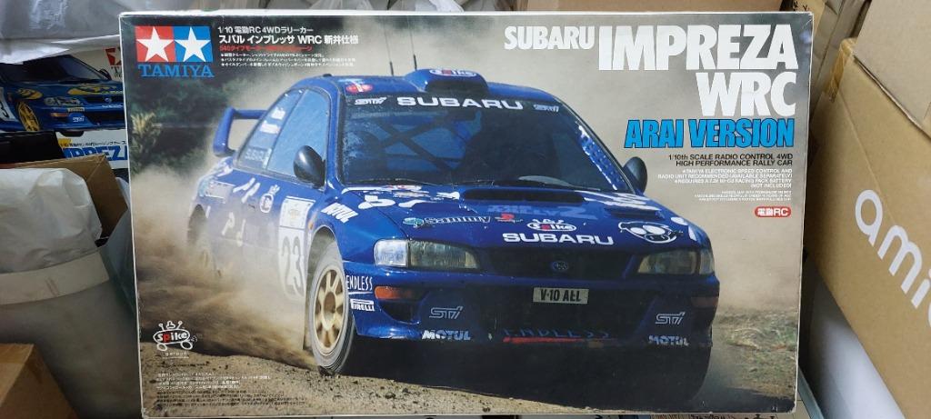 タミヤ★Subaru Impreza WRC 新井仕様 TB-01シャーシ タミヤ 1/24 スポーツカーシリーズ スバル インプレッサ WRC