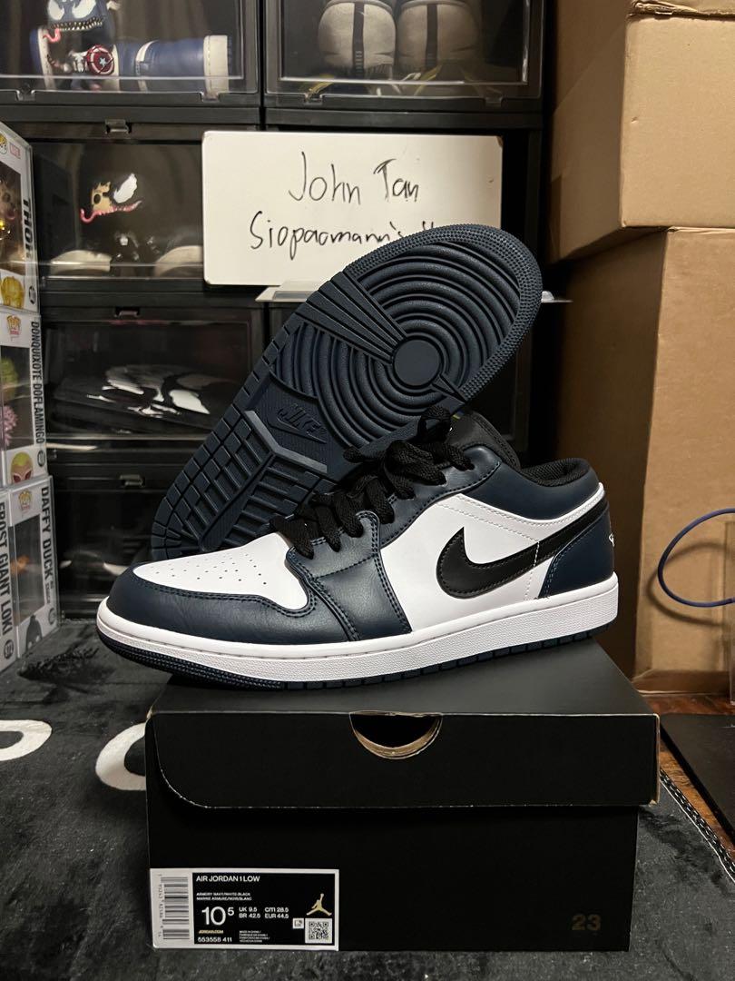 Air Jordan 1 Low Dark Teal Size 10.5 US 
