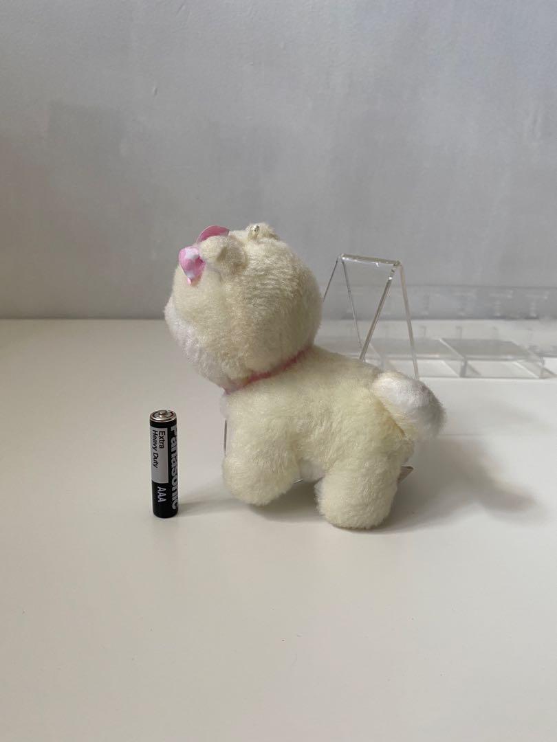 AMUSE CREAM HACHIKO SHIBA INU DOG PLUSH KEYCHAIN, Hobbies & Toys