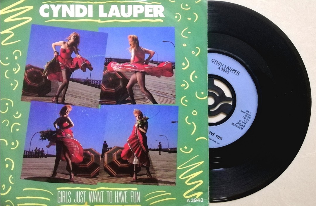 arth7 CYNDI LAUPER - Girls Just Want To Have Fun 7" Inch Single Vinyl ...