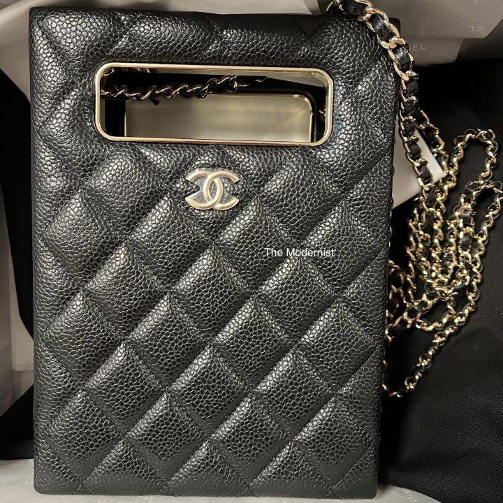 Chanel grained deals lambskin