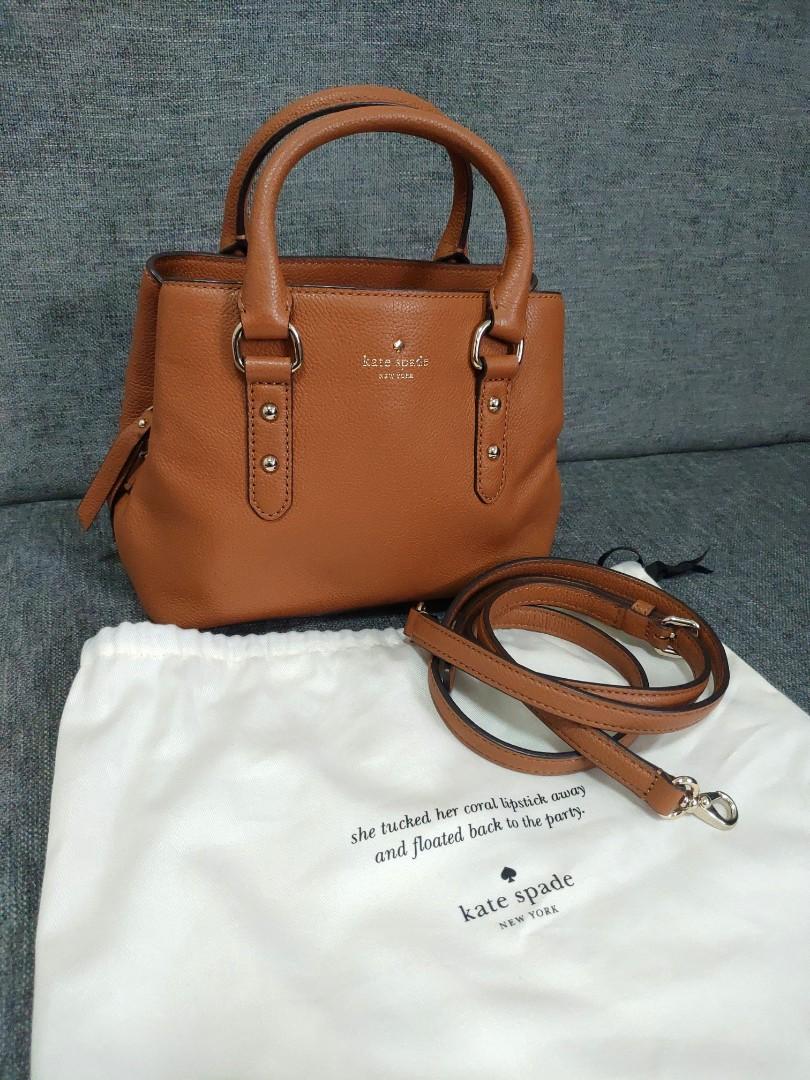 Authentic Kate Spade Two Way Bag, Luxury, Bags & Wallets on Carousell