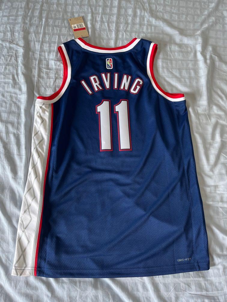 75th Anniversary IRVING #11 Los Angeles Lakers White NBA Jersey