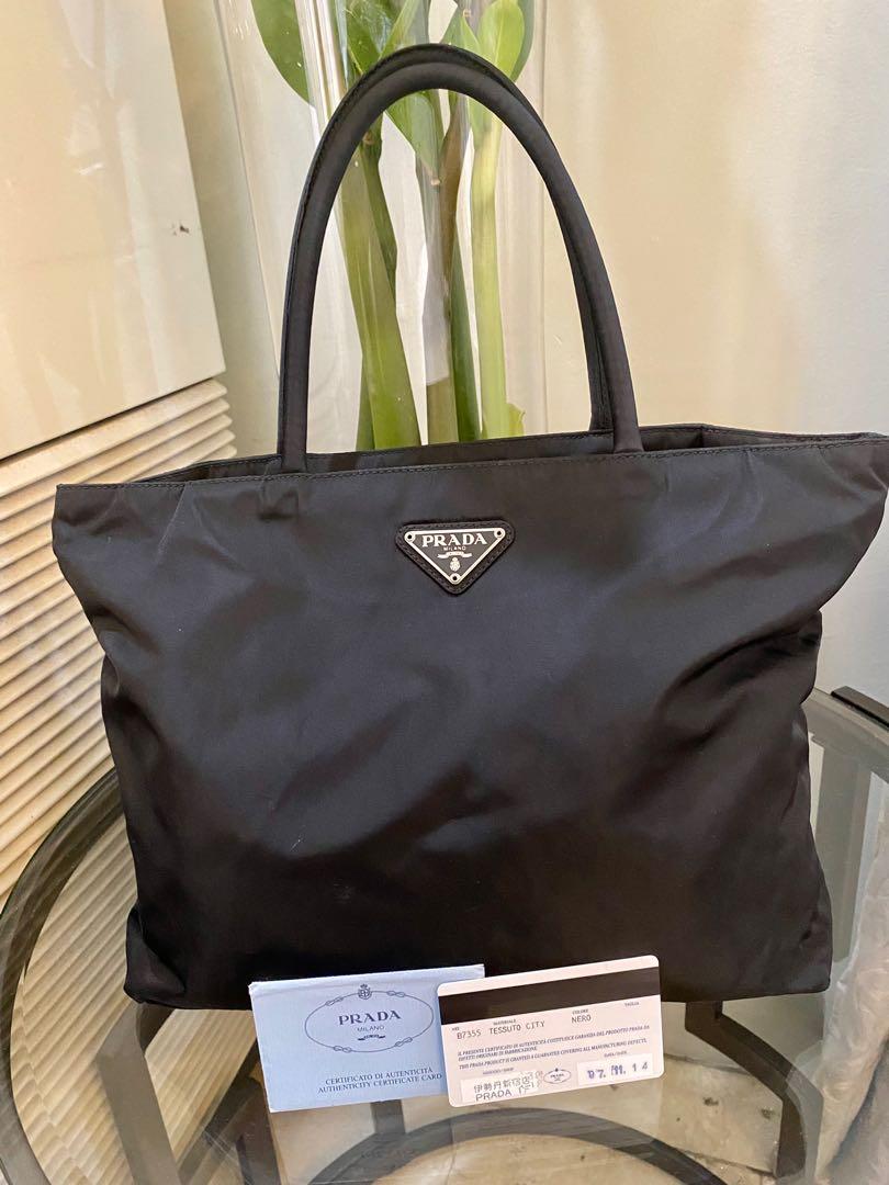 Tessuto city best sale prada