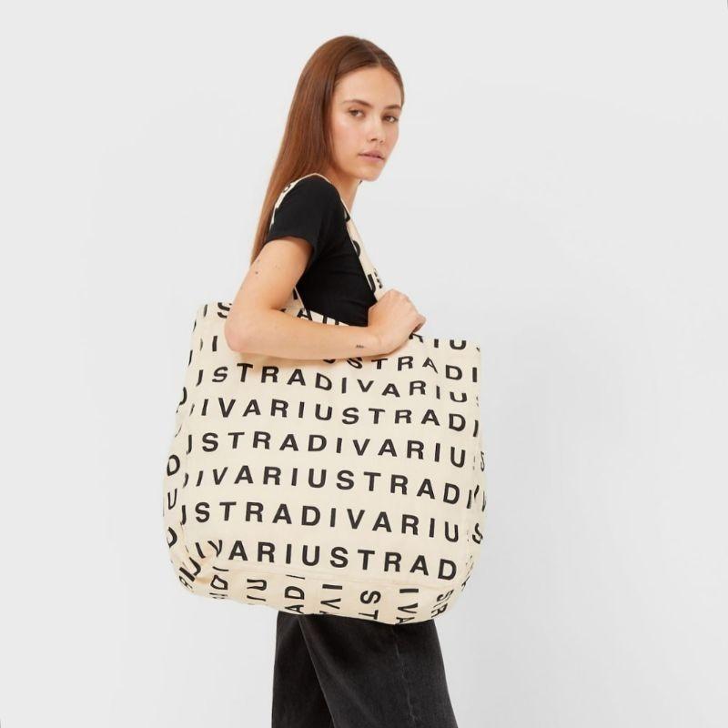 Shopper hotsell bag stradivarius